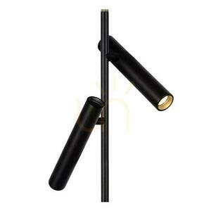 Stojacia lampa Lucide Philon 79781/10/30 čierna LED 2x4,5 W 3000 K 140 cm stmievateľná small 4