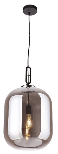 Skontrolujte Závesné svietidlo Max Light Honey P0298 čierne dymové sklo 30 cm