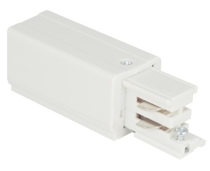 Napájací terminál pravý pre koľajnicový systém Max Light MAX biely MHT1-C/R-WH small 1