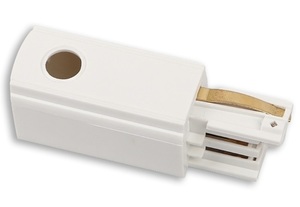Napájací terminál pravý pre koľajnicový systém Max Light MAX biely MHT1-C/R-WH small 0