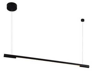 Závesné svietidlo Max Light Organic P0354 čierne 100 cm LED 16W small 0