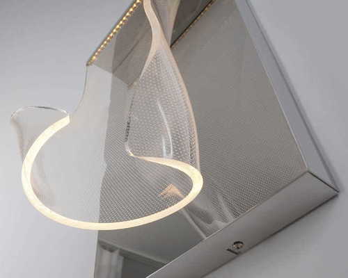 Skontrolujte Nástenné svietidlo Max Light Silk W0256 LED chróm 25x40 cm