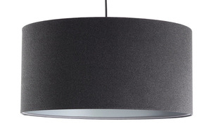 Luster LEATHER - tienidlo tmavosivé E27 60W small 7