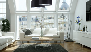Čierna kožená závesná lampa 60W E27 strieborná, valček, satén small 6