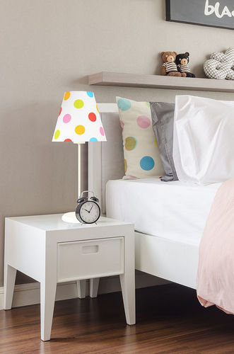Skontrolujte Svietidlo pre deti Ombrello 60W E27 50cm farebné bodky, na písací stôl