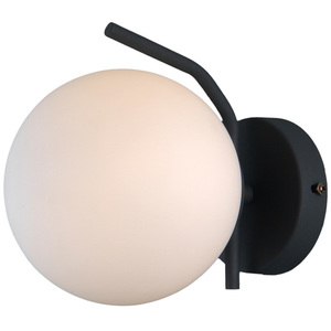 Nástenné svietidlo Italux Carimi biela antracit LED WL-3300-1-BK small 1