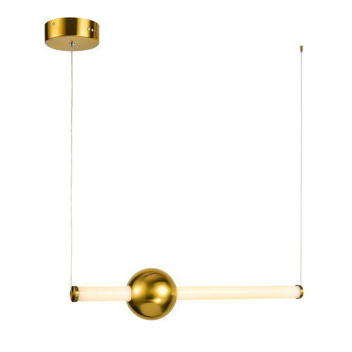 Skontrolujte Závesná LED lampa Italux biela mosadz 13,3W 3000K IP20 PND-16357-CB-1