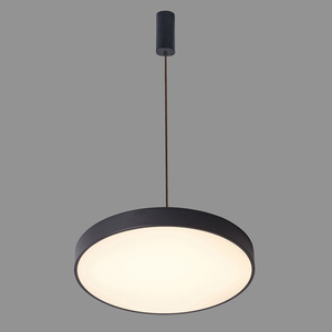 Prívesné LED svetlo Italux orbitálne čierne 30W 3000K 40 cm 5361-830RP-BK-3 small 1