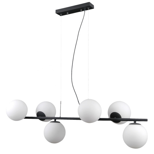Skontrolujte Závesné svietidlo Italux Raddi 6x LED biela antracit PND-5510-6-BK
