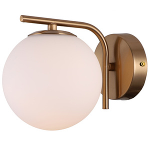 Nástenné svietidlo Italux Raddi zlaté biele LED 5W WL-5510-1-HBR small 1