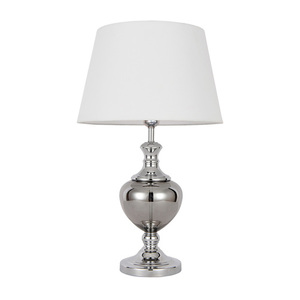 Stolová lampa Italux Korrez E27 biela chróm TB-6620-1 small 0