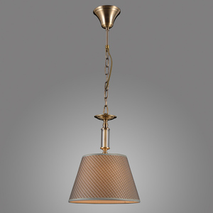 Závesná lampa Italux Zanobi E14 bronzová, oceľ sklo, PND-43272-1 small 2