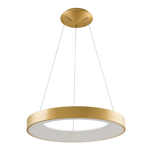 Skontrolujte Prívesné svetlo Italux Giulia LED zlaté biele 50W 3000K 60 cm 5304-850RP-GD-3