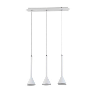 Závesné svietidlo Italux Anela WH GU10 biele 3x50W FH31793-AJ13 WH small 1