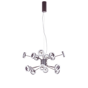 Závesná LED lampa Italux Metis hnedá 76 cm AD16002-16A COFFEE small 1