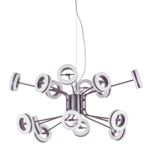 Skontrolujte Závesná LED lampa Italux Metis hnedá 76 cm AD16002-16A COFFEE