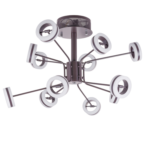 Skontrolujte Plafón Italux Metis hnedý LED 57,6W 3000K AX16002-12A COFFEE
