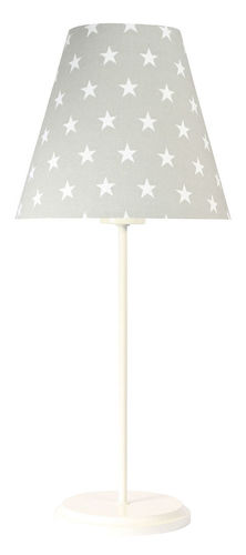Skontrolujte Sivá stolná lampa Ombrello 60W E27 50cm hviezdy