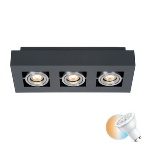 Povrchové svietidlo Italux Casemiro čierne GU10 3x, SKU IT8002S3-BK/AL small 0