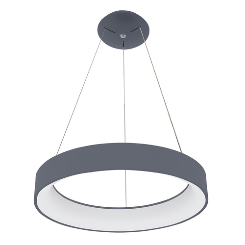 Skontrolujte Závesné LED svietidlo Italux Chiara šedé 42W 60 cm 3945-842RP-GR-3