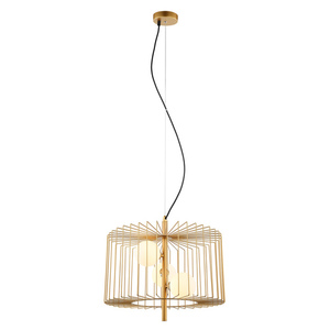 Závesná lampa Italux Daren 3x G9 zlatá biela MDM-3937/3 GD small 1