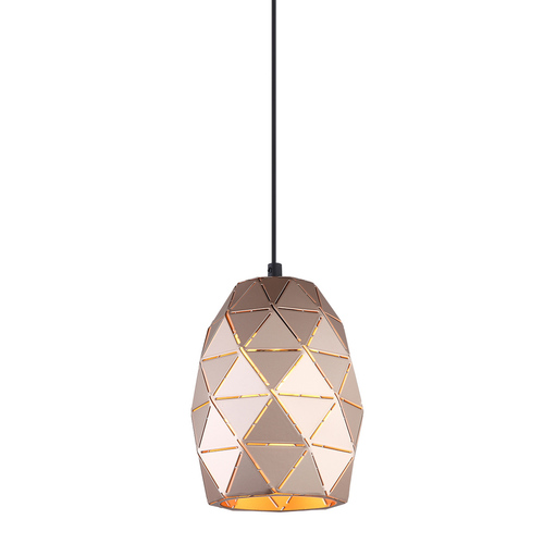 Skontrolujte Závesná lampa Italux Harley E27 zlatá MDM-3480/1 GD