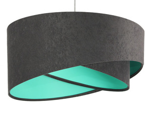 Závesná lampa pre mládež Elegance 60W E27 šedá / farby small 5