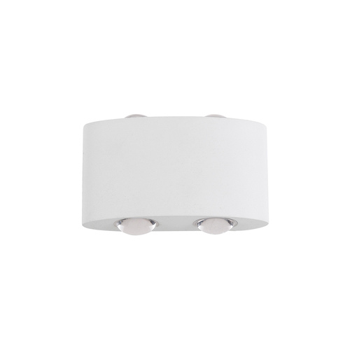 Skontrolujte Vonkajšie nástenné svietidlo Italux Gilberto LED biele IP54 4W PL-261W