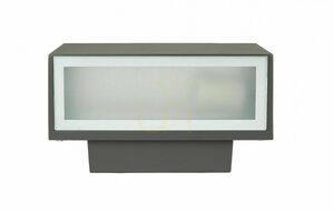 Vonkajšie nástenné svietidlo SU-MA ZEN tmavo-sivé IP54 ZN-K100 small 1