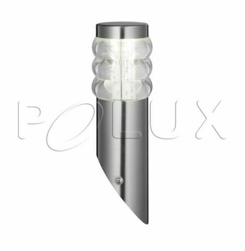 Skontrolujte LED záhradné nástenné svietidlo POLUX PORTO SG0002 36CW šikmé nerezové - predaj